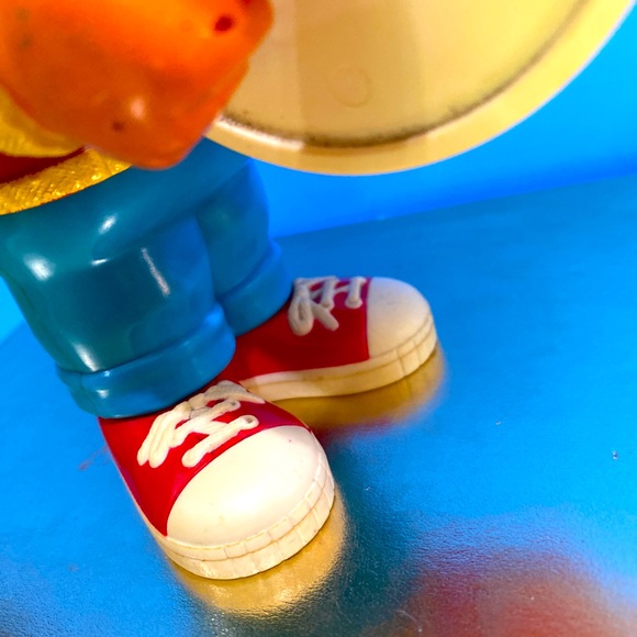 SESAME STREET VINTAGE ERNIE WIND UP DRUMMER TOY BY ILLCO JIM HENSON MUPPETS 7” - Picture 14 of 16